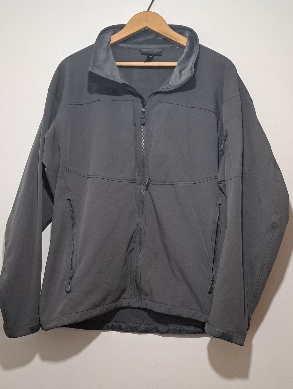 Kirkland Signature Dark Gray Full-Zip Performance Jacket